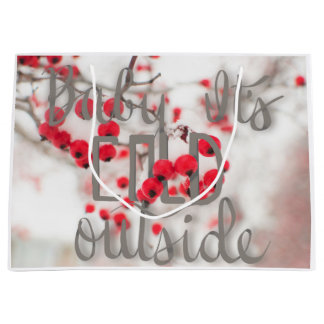 Bébé c'est sac extérieur froid de cadeau