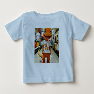 Bébé "Charmender Tries" T-shirt Pokémon pour garçon