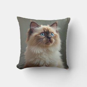 Bébé chat illustration coussin