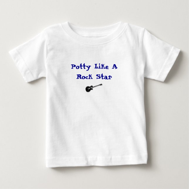 Bébé Comme Un T-Shirt Rock Star Pour Enfant (Devant)