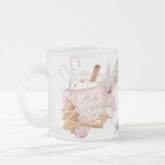 Bébé congelé c'est froid dehors de la tasse| Mug r