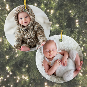 Bébé Créez Votre Propre Ornement de Noël à Deux Ph