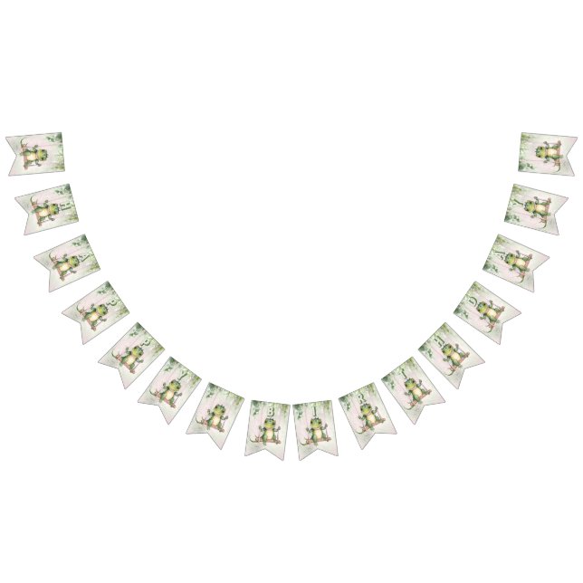 Bébé Crocodile Drapeau de Bunting (Tout)