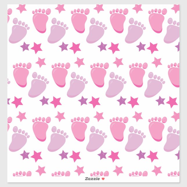 Bébé CustomCut Vinyl Sheets Sticker (Feuille)