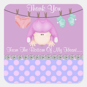 BÉBÉ CUTE FILLE DOUCHE FAVORISANT LES STICKERS