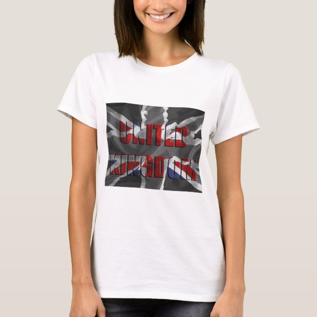 Bébé de dames d'Union Jack - T-shirt de poupée (Devant)