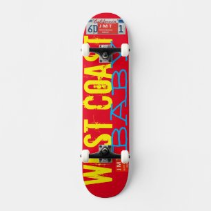 BÉBÉ DE LA CÔTE OUEST JMT USA Skateboard