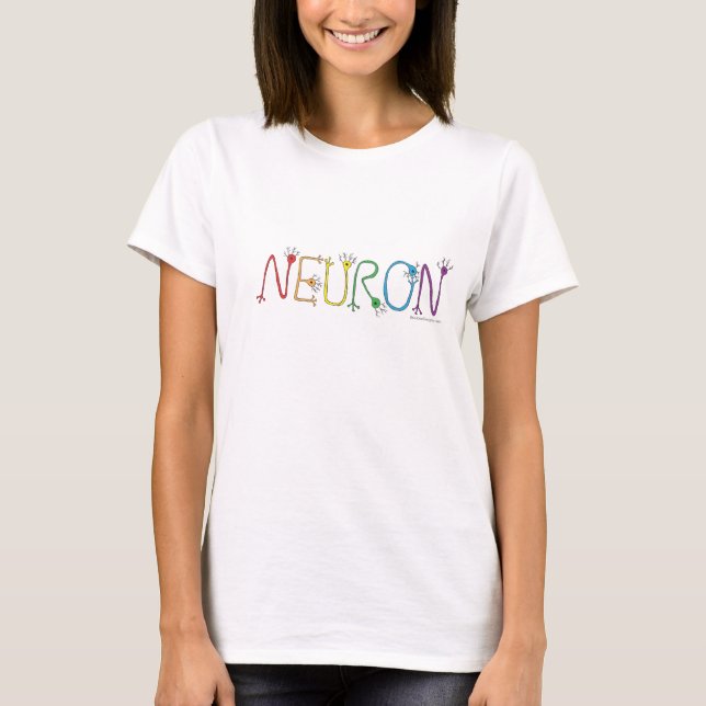 Bébé de neurone d'arc-en-ciel - T-shirt de poupée (Devant)