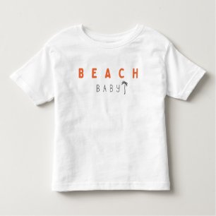 bébé de plage. T-shirt pour nourrissons