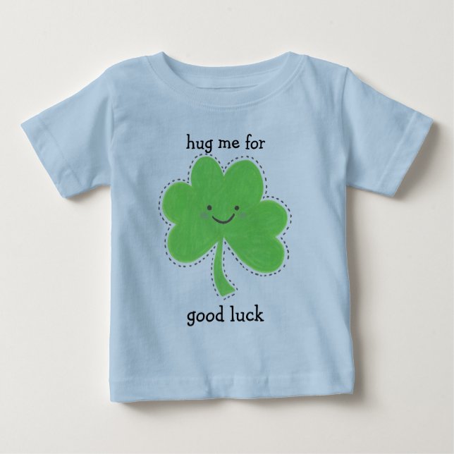 bébé de T-shirt de jour de St Patricks (Devant)