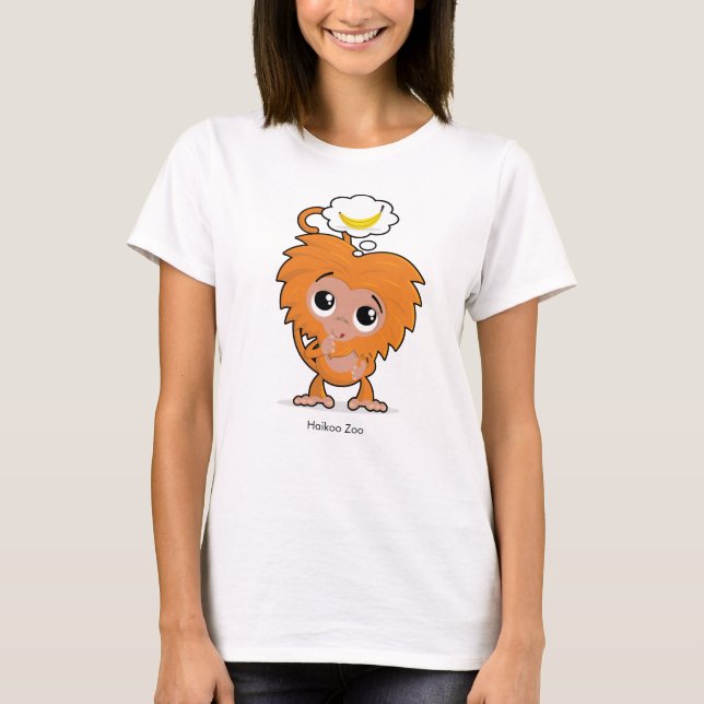 Bébé de Tamarin - le T-shirt des femmes de poupée (Devant)
