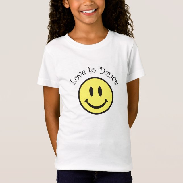 Bébé de visage de danse - T-shirt de poupée (Devant)