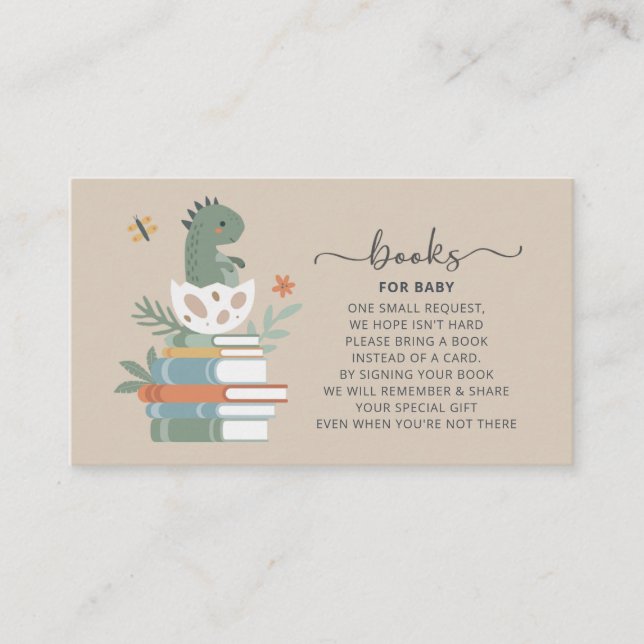 Bébé Dino Hatching Bientôt apporter une carte de l (Devant)