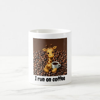 Bébé doux Giraffe café Mug