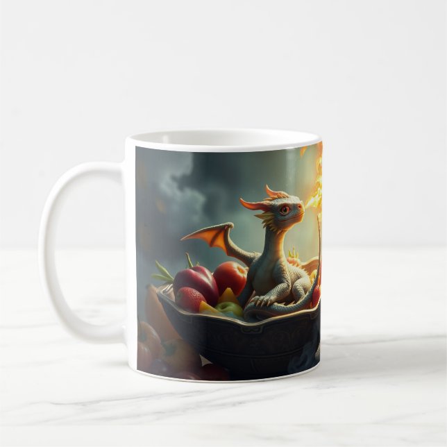 bébé dragon tasse de café (Gauche)
