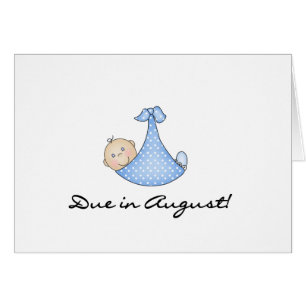 Bébé dû en août