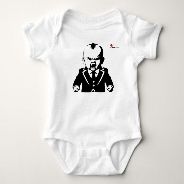 Bébé En Colère – Body pour Bébé Hilarant (Devant)