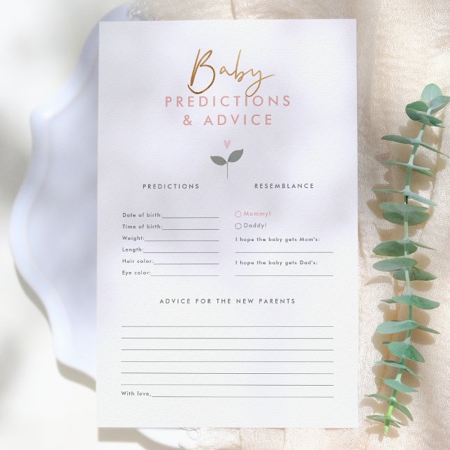 Bébé en fleurs | Prédictions et conseils pour bébé (Créateur téléchargé)