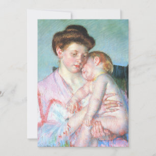 Bébé endormi   Mary Cassatt