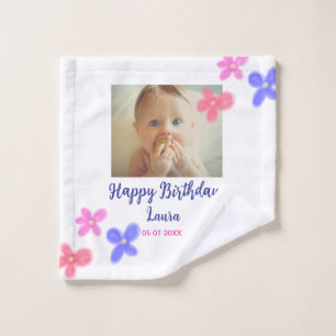 Bébé enfants 1er anniversaire ajouter le nom date