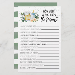 Bébé est en train de brasser Comme vous connaissez