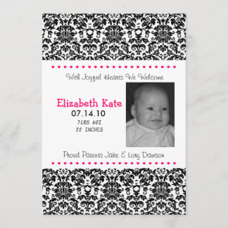 Bébé Faire-part fille