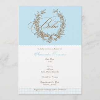 Bebe fait sur commande - invitation française