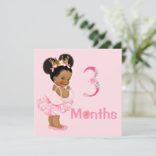 Bébé Fille Marqueurs mensuels Jalons Fille