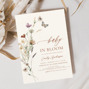 Bébé Fleur sauvage budget en fleurs douche en terr
