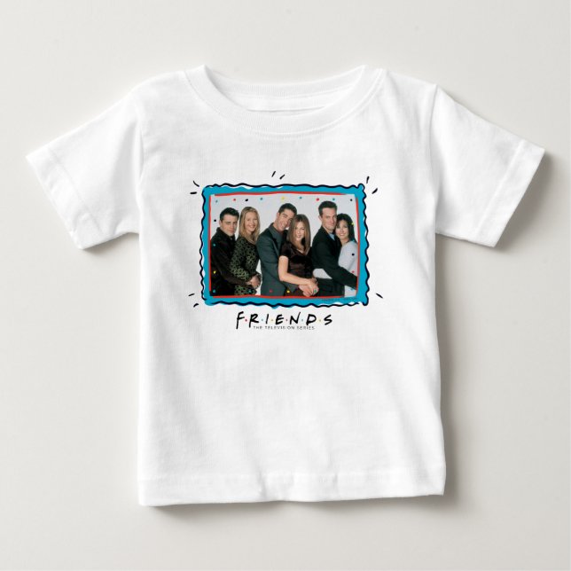 Bébé FRIENDS™ | T-shirt pour couples qui s'enlacent (Devant)