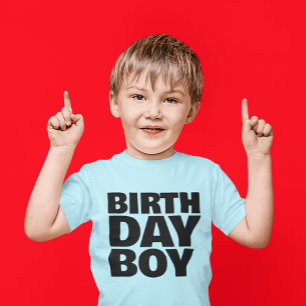 BÉBÉ GARÇON D'ANNIVERSAIRE ENFANTS T-SHIRT MIGNON POUR