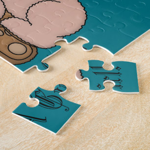 Bébé genre révéler puzzle cadeau de puzzle Materni