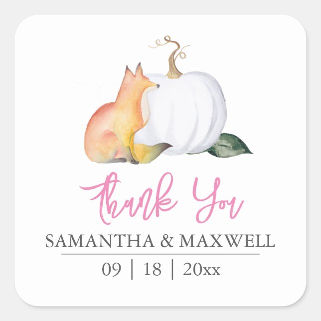 Bébé Girl Stickers mignonne rose Faveurs pour la f (Devant)