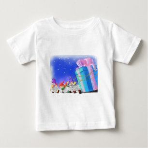 Bébé Gnomes avec le cadeau de Noël Baby T-shirt pour vo