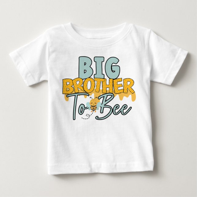 Bébé Grand frère pour T-shirt abeille (Devant)