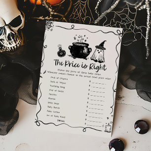Bébé Halloween se prépare Le jeu The Price Is Righ