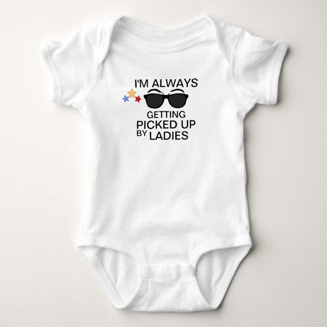Bébé Humour - Body bébé en jersey (Devant)
