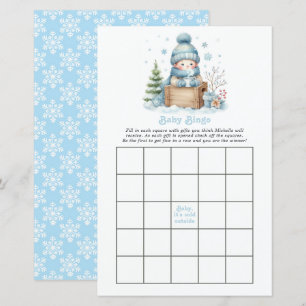 "Bébé, il fait froid dehors !" Jeu de Bingo pour B