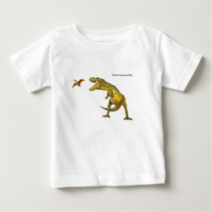 Bébé Image de dinosaure pour T-shirt blanc Baby-Jersey