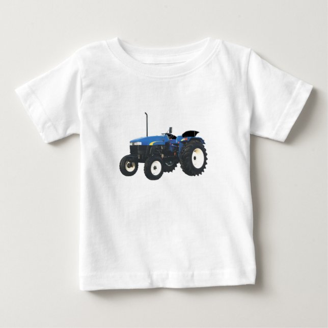 Bébé Image de tracteur pour T-shirt (Devant)
