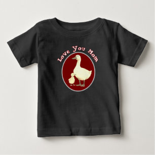 Bébé "Je t'aime maman" T-Shirt pour enfants Canard Mère