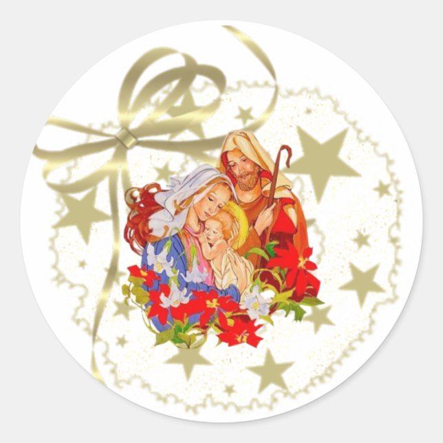 Bébé Jésus - Sticker Sheet (Devant)