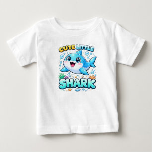 Bébé Joli Petit T-Shirt Requin pour Filles