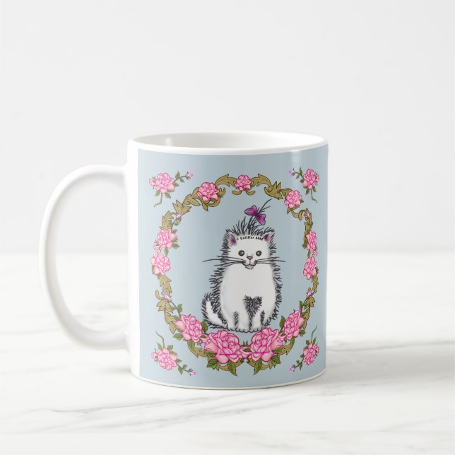 Bébé Kitten Chat Mug (Gauche)