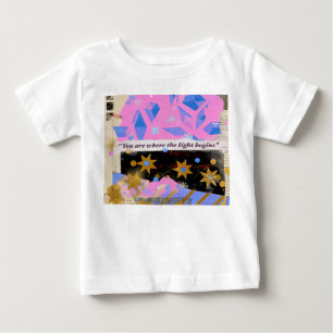 Bébé La lumière commence à l'intérieur – T-shirt pour t