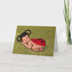 Bébé Lady Beetle - Carte Bébé