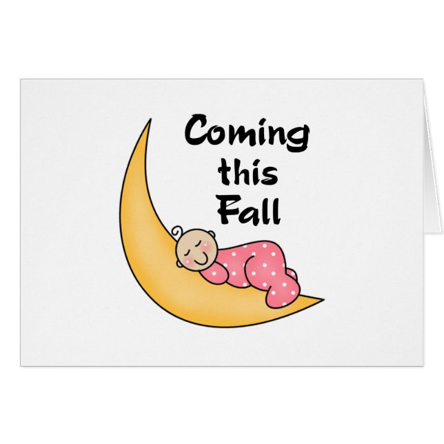 Bébé l'automne de lune (Devant horizontal)