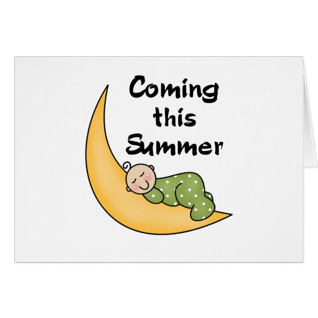 Bébé l'été de lune (Devant horizontal)