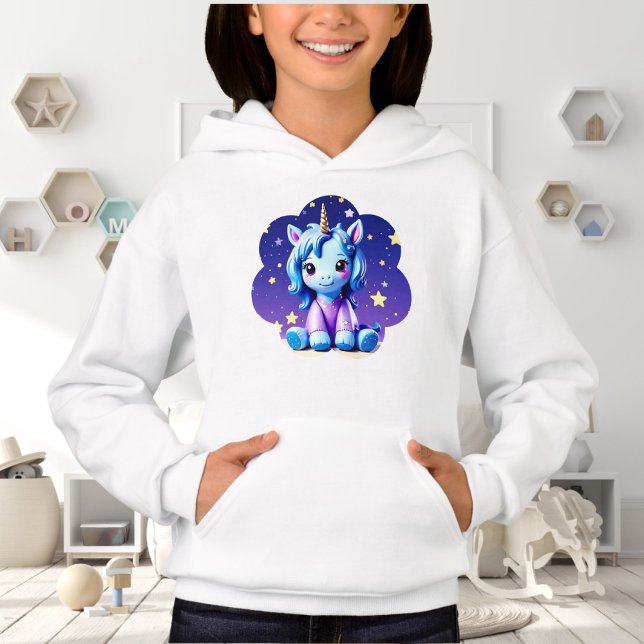 Bébé licorne dans le Sweat - shirt à capuche de PJ (Créateur téléchargé)