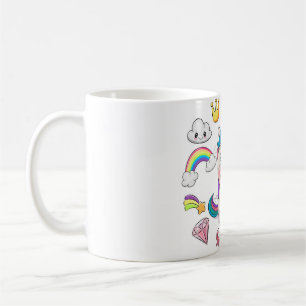 BÉBÉ LUCKY UNICORN MUG POUR LES FILLES DOUCES